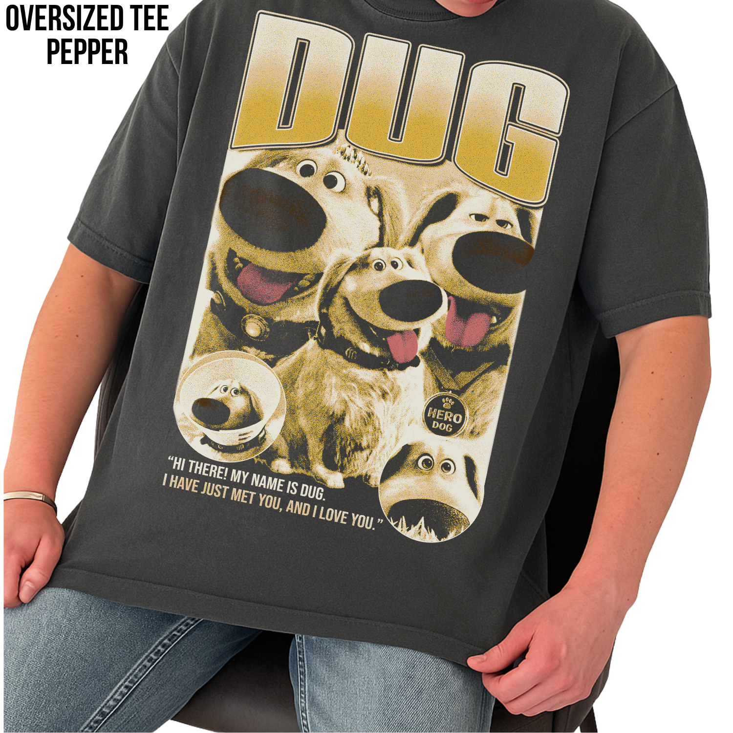 Dug Up Shirt – Pixar Up Dog Tee, Disney Dog Shirt