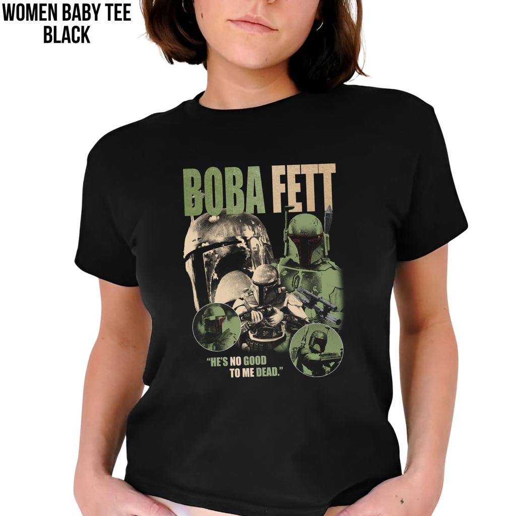 Boba Fett Shirt – Star Wars Vintage Bounty Hunter Shirt