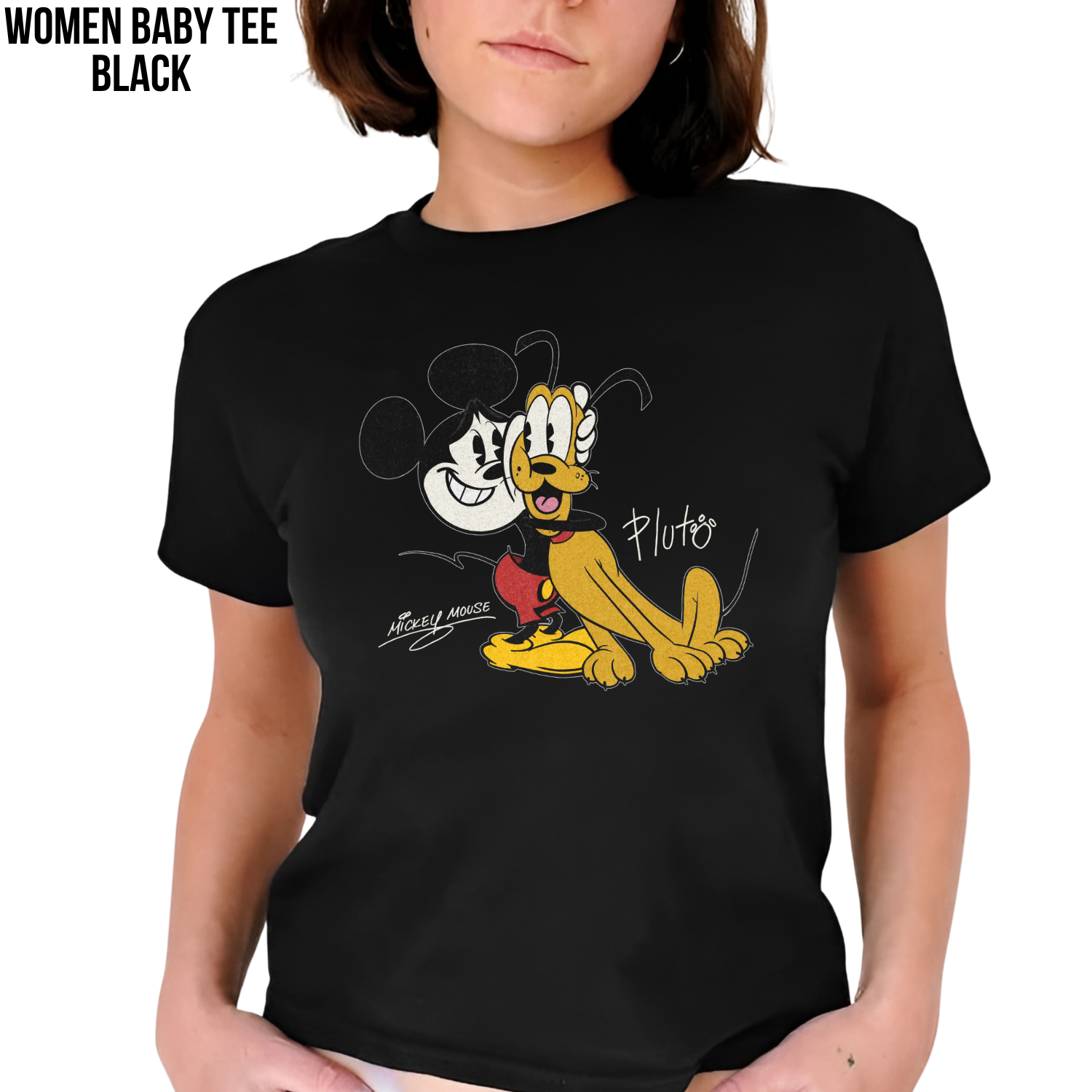 Vintage Mickey Mouse Pluto Shirt – Disney Best Friends Tee