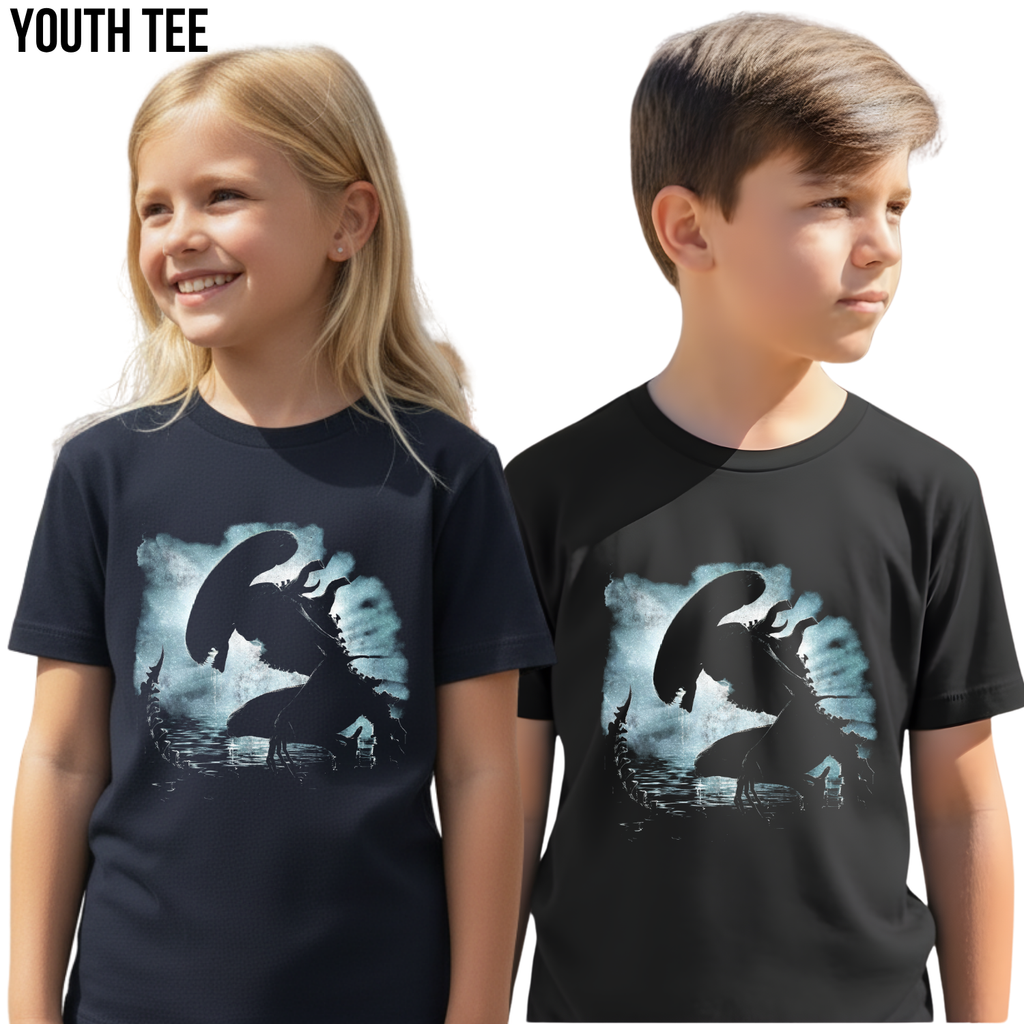 Alien Xenomorph Shirt – Xenomorph Silhouette Tee, Alien Movie Graphic Shirt, Sci-Fi Horror Fan Gift, Alien Graphic Tee