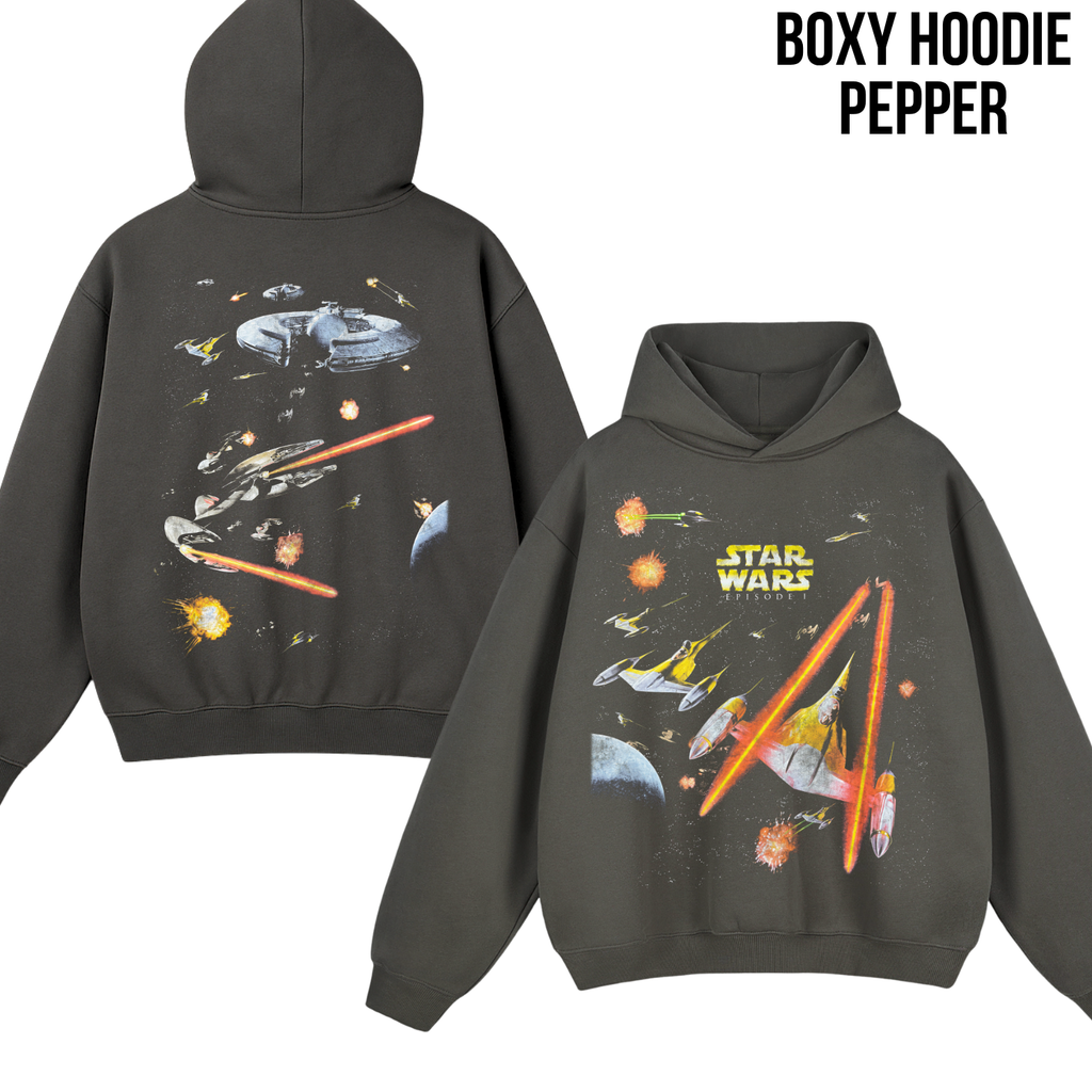 Star Wars Episode I Shirt – Star Wars The Phantom Menace Naboo Space Battle Double Sided Tee, Star Wars Fan Gift, Episode I Graphic Shirt, Star Wars Prequel Shirt