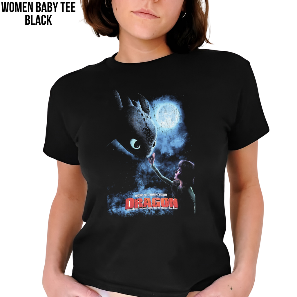 How To Train Your Dragon Shirt – Hiccup and Toothless Graphic Tee, Night Fury Dragon Fan Gift