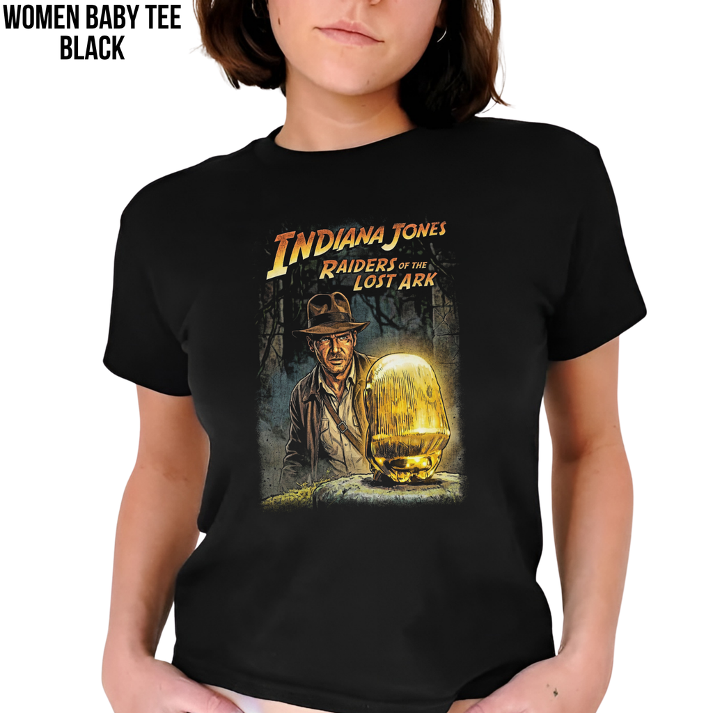Indiana Jones Shirt – Raiders of the Lost Ark Tee, Indiana Jones Graphic Tee