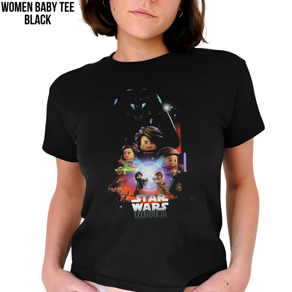 Star Wars Lego Shirt – Revenge of the Sith Lego Graphic Tee, Lego Star Wars Episode III Tee