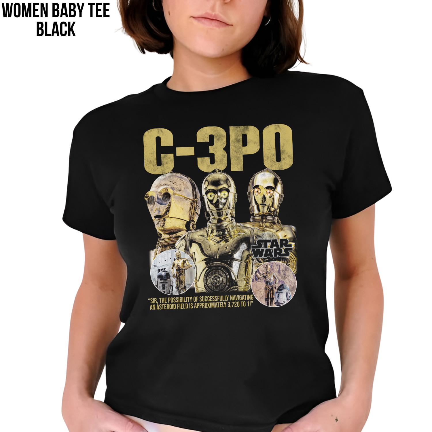 Retro Star Wars Droid C-3PO Shirt - Star Wars Droid Shirt