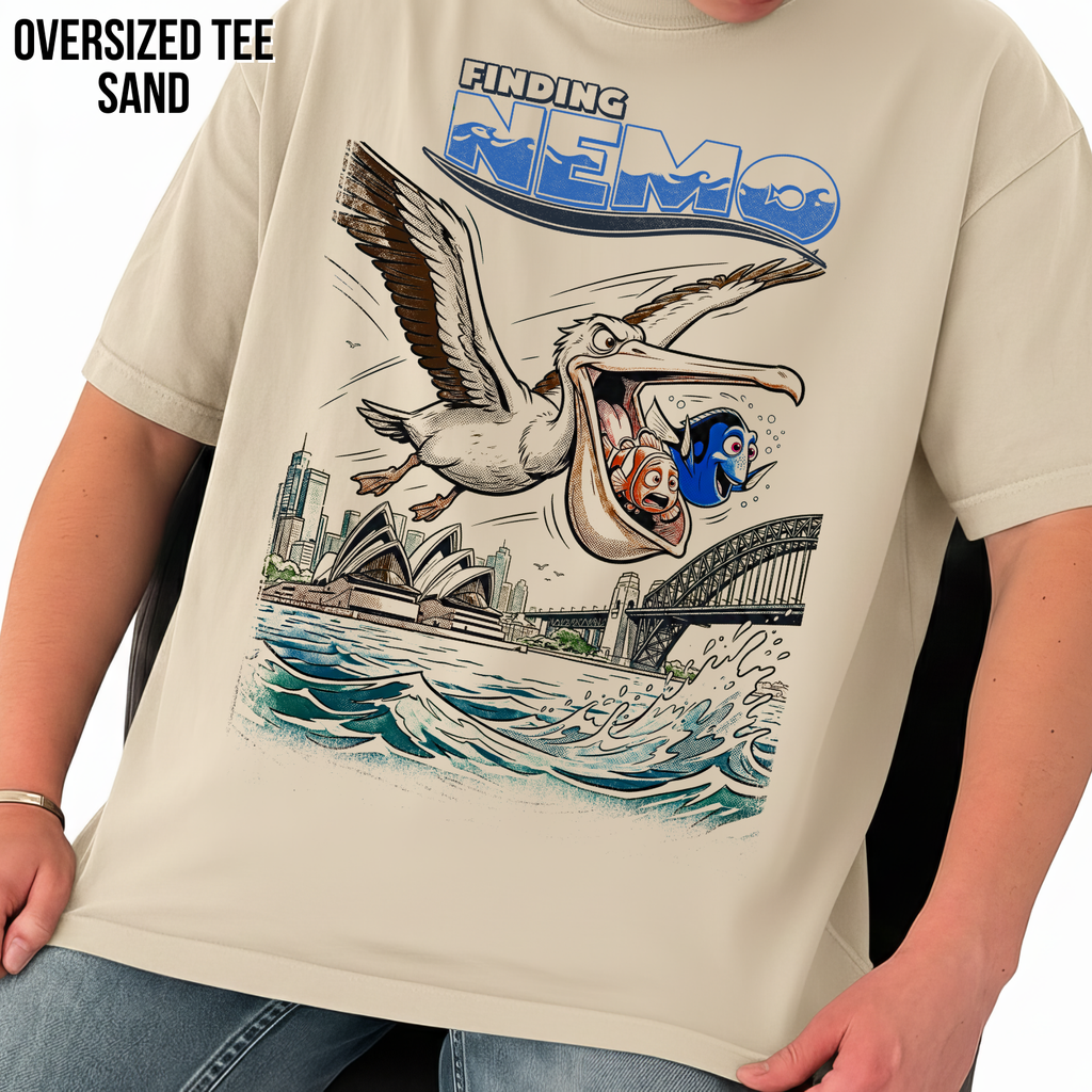 Finding Nemo Shirt – Vintage Marlin & Dory Sydney Rescue Tee
