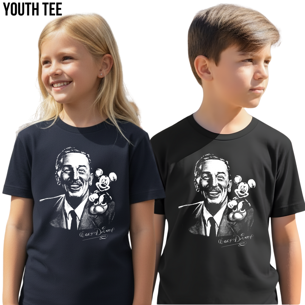 Walt Disney Mickey Portrait Shirt: Vintage Disney Tee