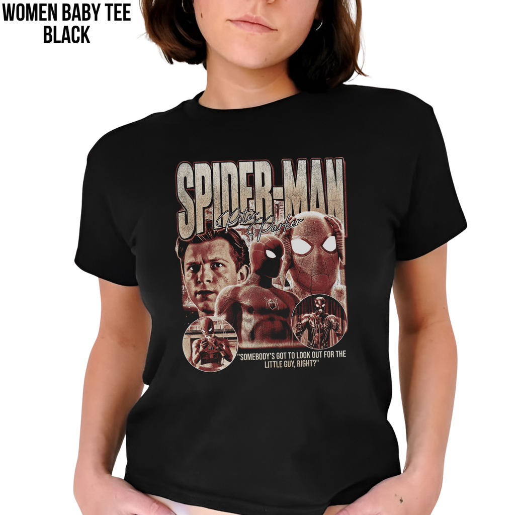 Peter Parker Spider-Man Shirt: Tom Holland Spider-Man Tee, Marvel Spider Man Shirt, No Way Home Shirt, Disneyworld Marvel Gift