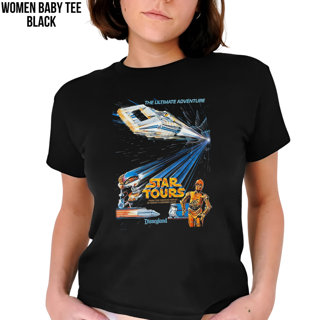 Star Tours Shirt – Vintage Disneyland Ride Tee