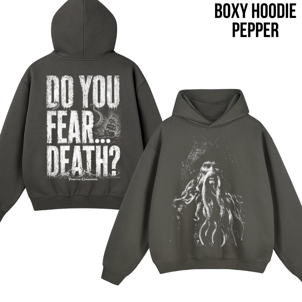 Davy Jones Shirt – Pirates of the Caribbean Davy Jones Do You Fear Death Double Sided Tee, Davy Jones Fan Gift, Pirates Villain Graphic Shirt, Disney Pirates Shirt