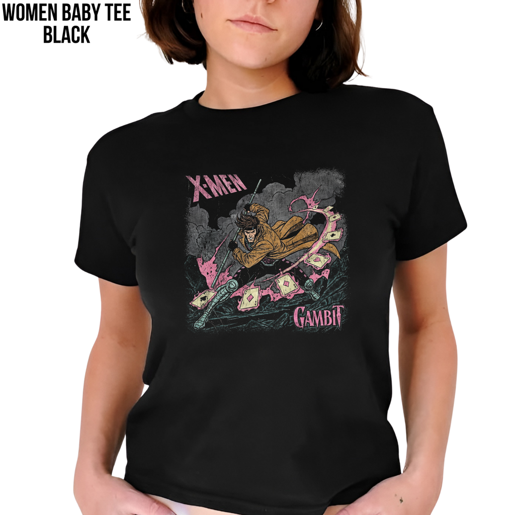 Gambit X-Men Shirt - Vintage Marvel Mutant Tee