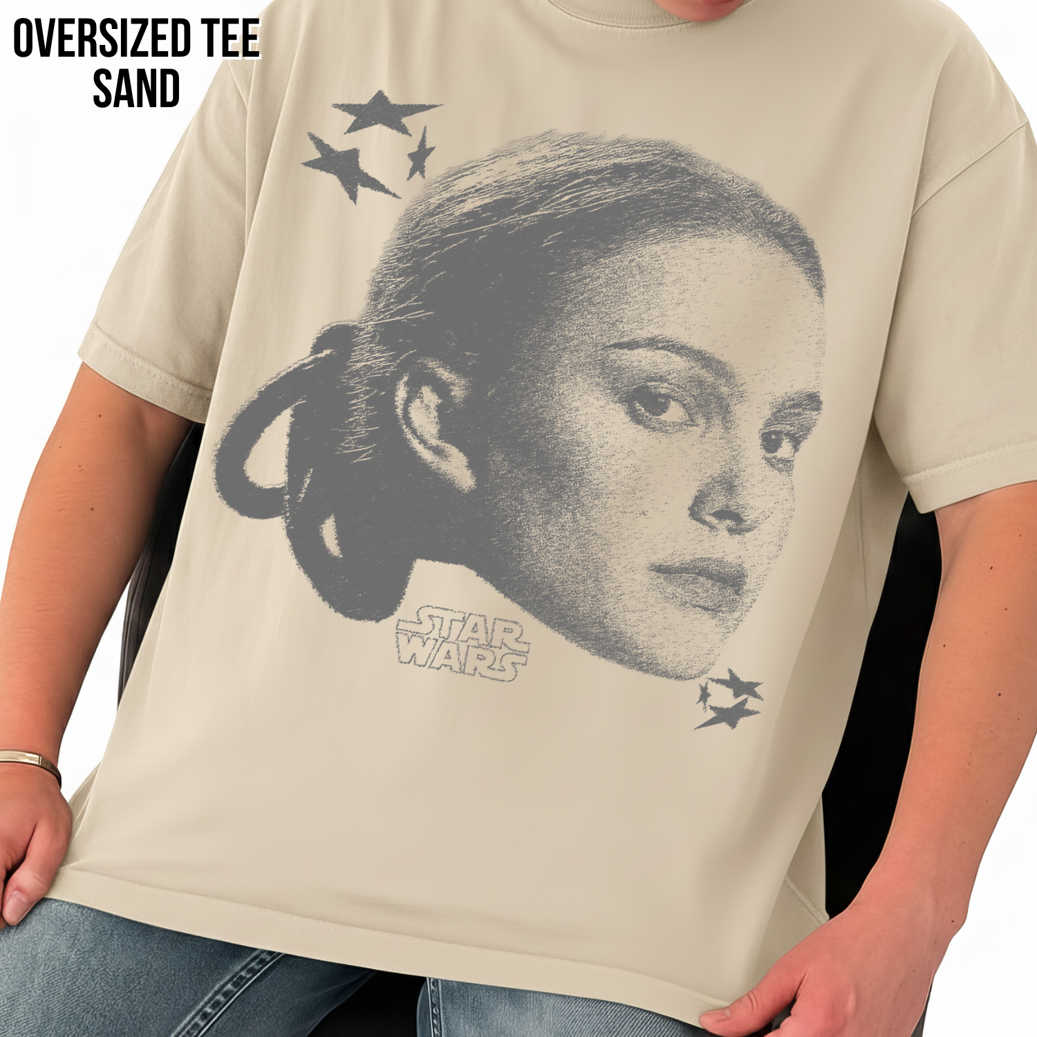 Star Wars Padmé Amidala Shirt – Portrait Graphic Tee, Padmé Amidala Fan Gift, Star Wars Prequel Shirt, Galaxy's Edge Disney Tee