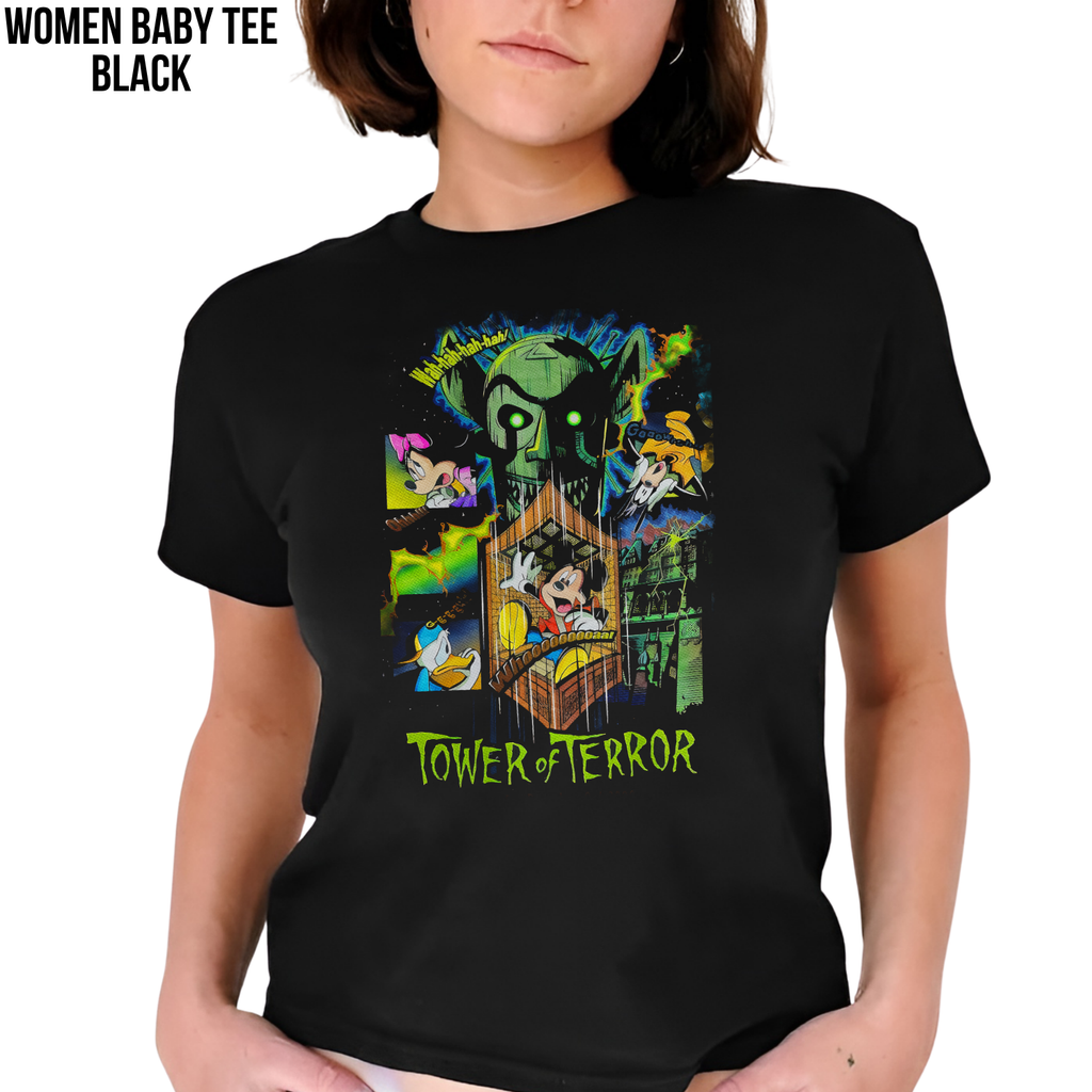 Retro Tower of Terror Shirt – Disney Halloween Tee
