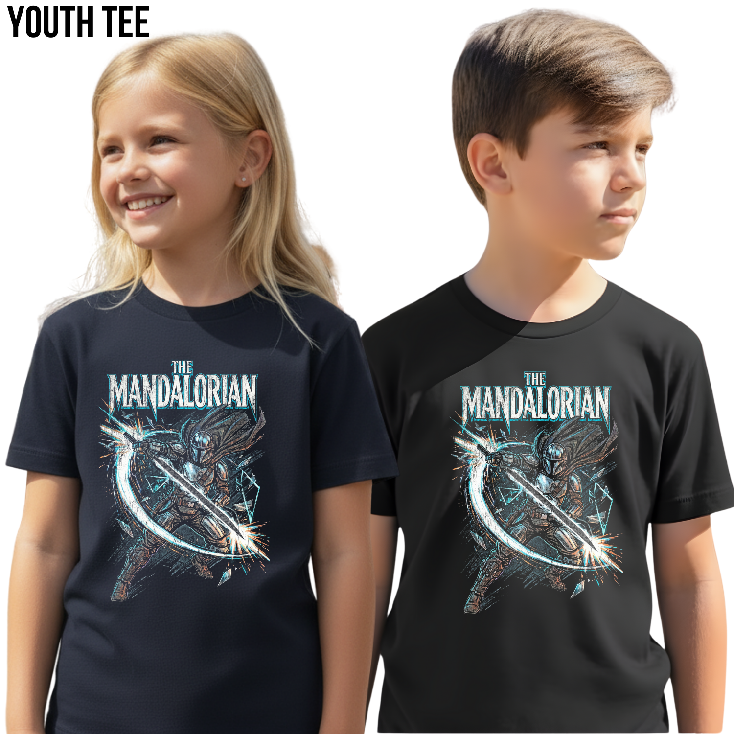 The Mandalorian Darksaber Shirt — Din Djarin Star Wars Tee