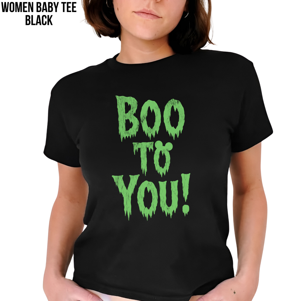 Boo To You Shirt – Mickey's Not So Scary Halloween Boo To You Tee, Disney Halloween Graphic Shirt, Magic Kingdom Halloween Fan Gift, Disney Spooky Season Shirt