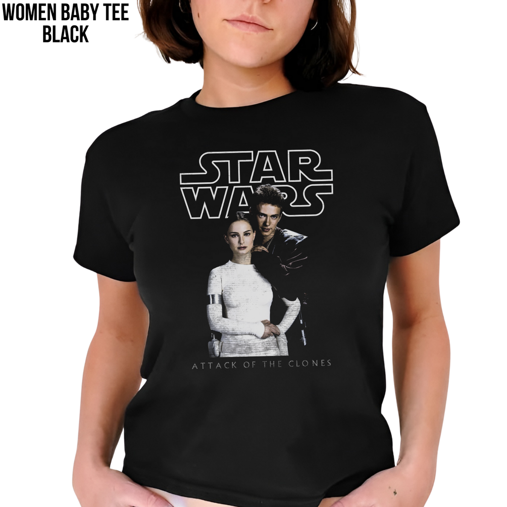 Star Wars Attack of the Clones Shirt - Anakin Padmé Tee