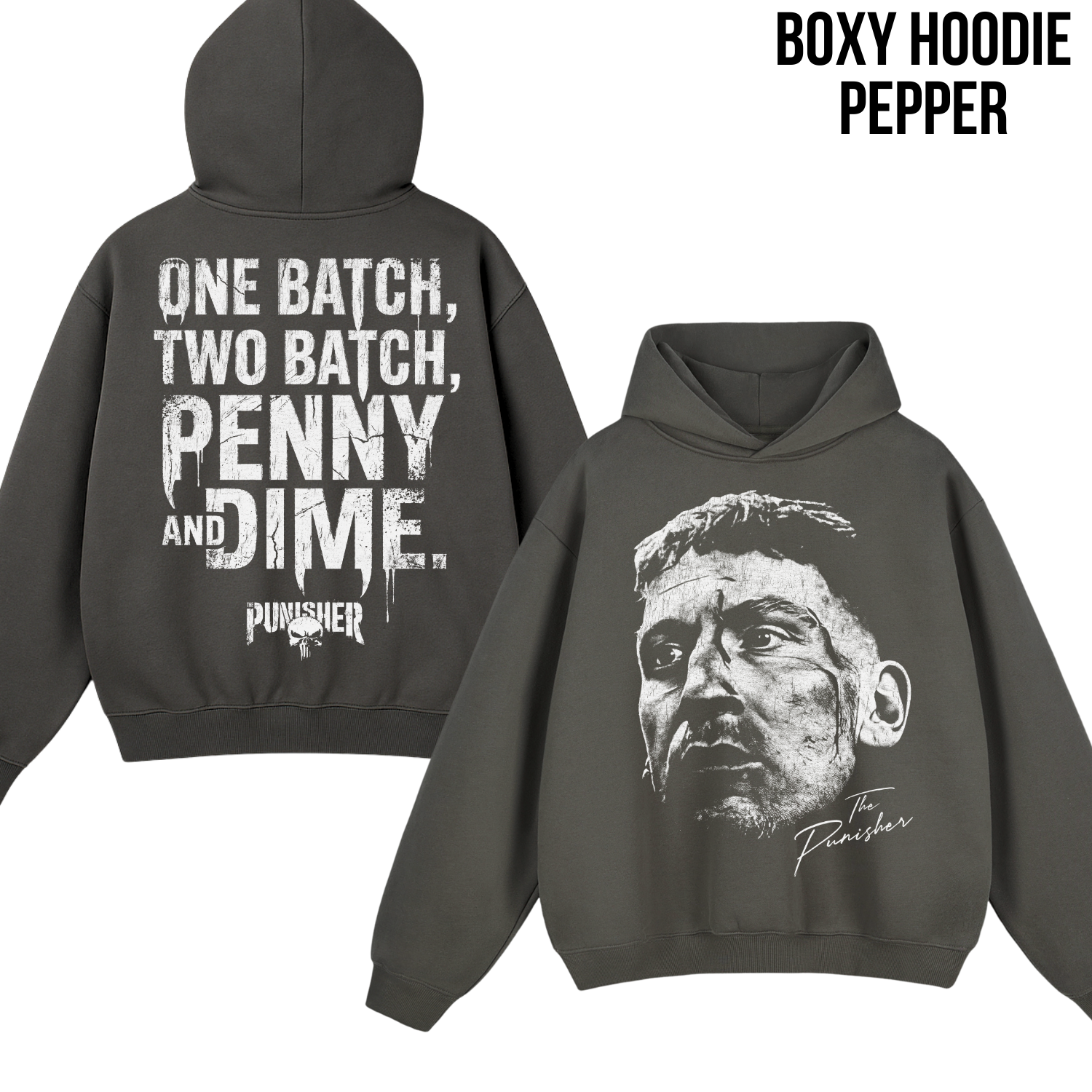 The Punisher Shirt — Penny and Dime Frank Castle Tee