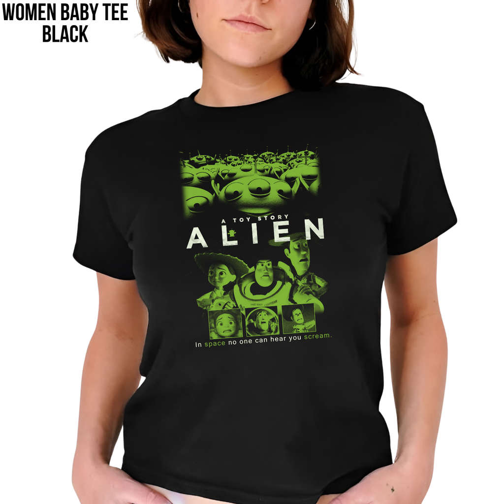 Toy Story Alien Shirt – A Toy Story Alien Movie Parody Tee, Buzz Woody Little Green Men Graphic Shirt, Disney Pixar Fan Gift, Funny Disney Shirt