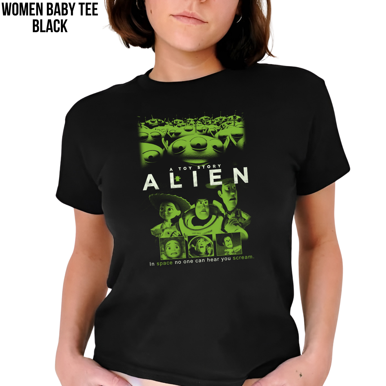 Toy Story Alien Shirt – A Toy Story Alien Movie Parody Tee, Buzz Woody Little Green Men Graphic Shirt, Disney Pixar Fan Gift, Funny Disney Shirt