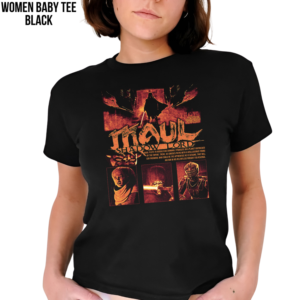 Darth Maul Shadow Lord Shirt: Vintage Star Wars Maul Tee
