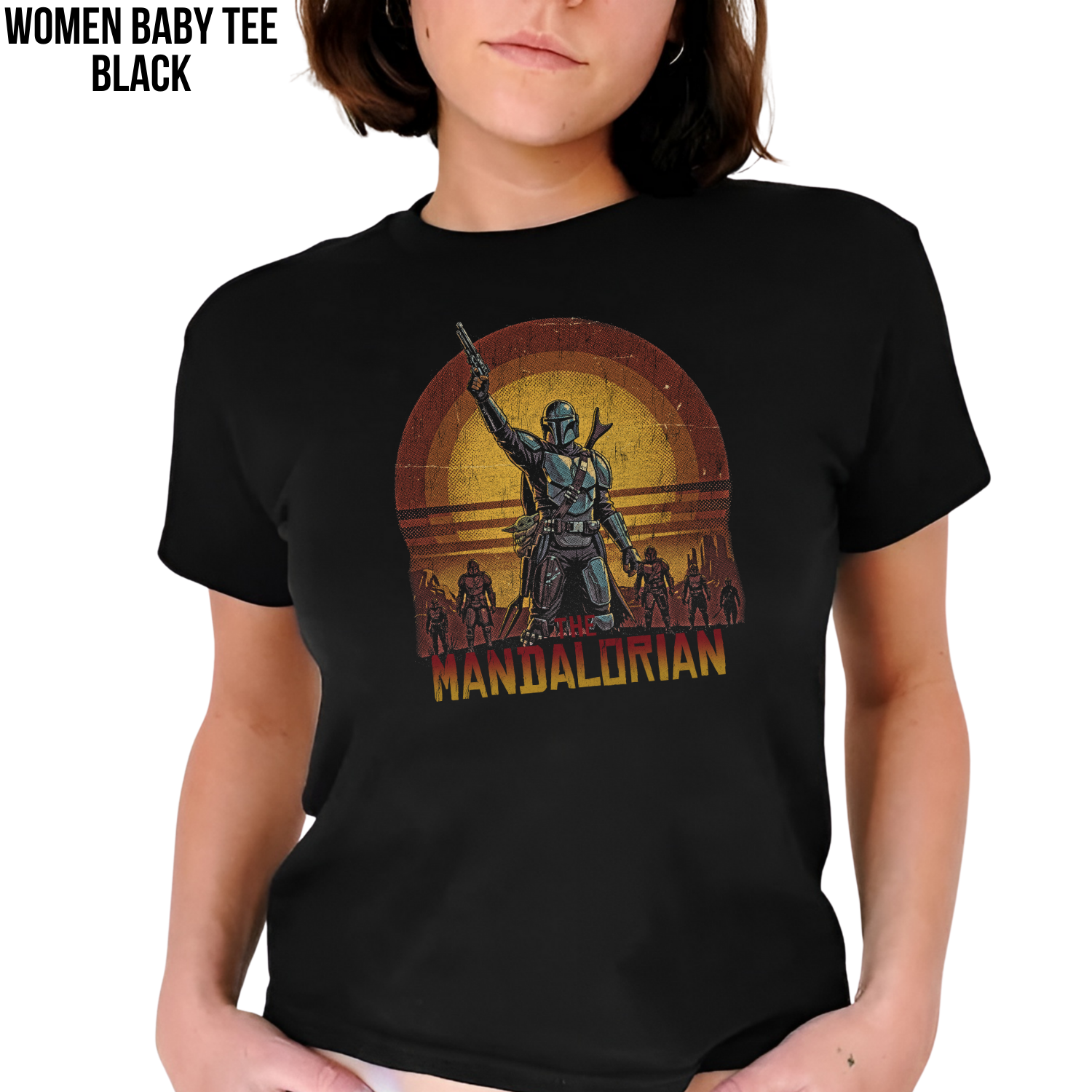 Mandalorian Shirt – Din Djarin Vintage Star Wars Tee