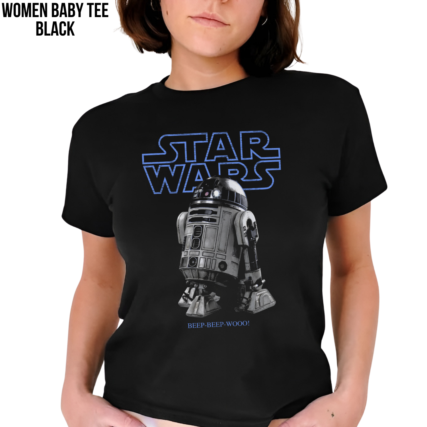 R2-D2 Star Wars Shirt – Star Wars R2-D2 Beep Beep Wooo Graphic Tee, R2-D2 Fan Gift, Star Wars Droid Shirt, Star Wars Fan Graphic Tee