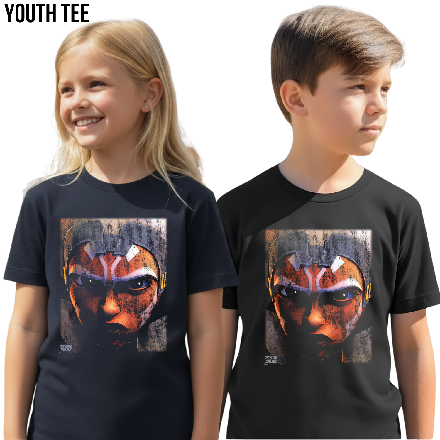Star Wars Ahsoka Tano Shirt – The Clone Wars Ahsoka Portrait Tee