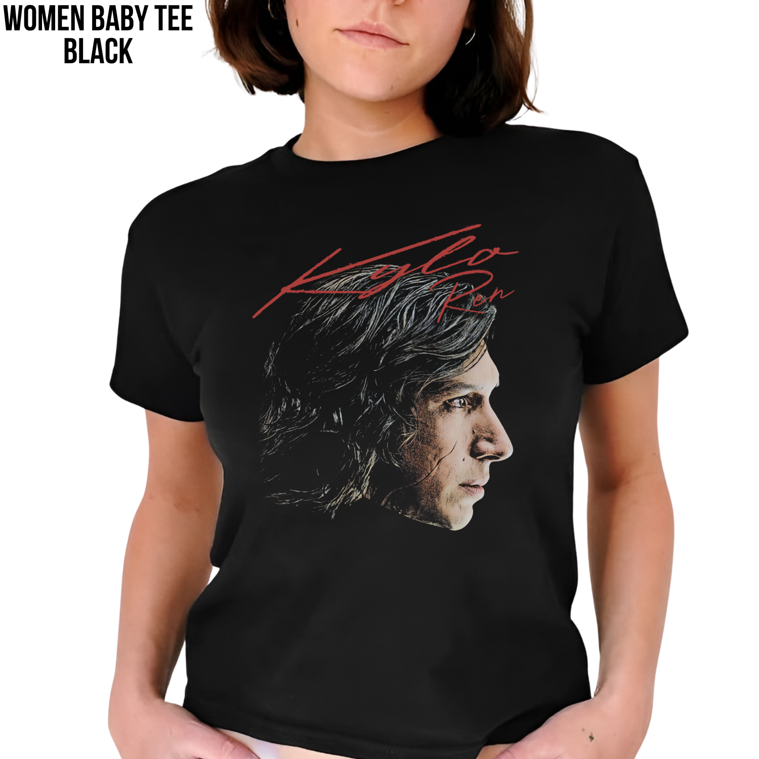 Star Wars Kylo Ren Shirt – Ben Solo Portrait Graphic Tee