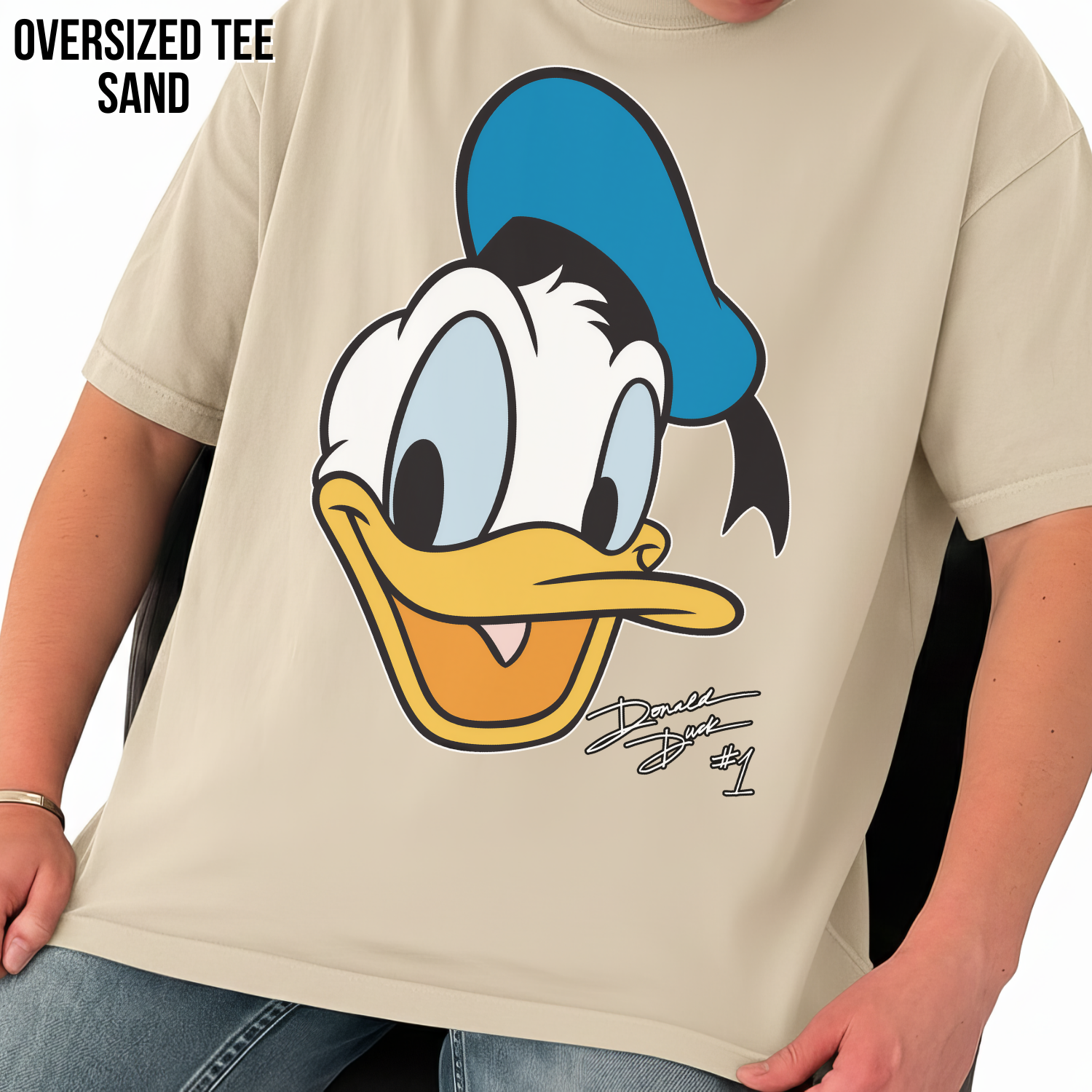 Retro Donald Duck Shirt - Disney Donald Duck Signature Tee