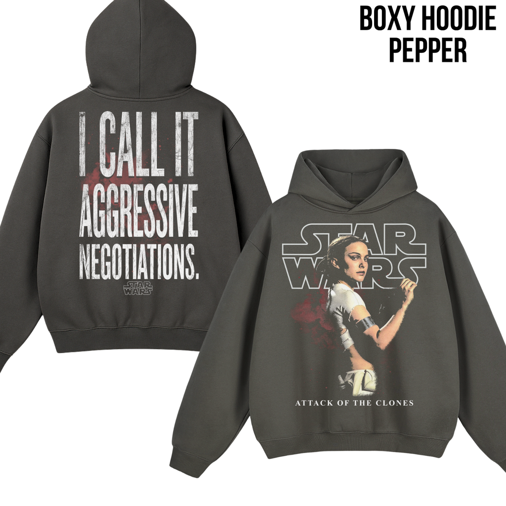 Star Wars Padme Amidala Shirt – I Call It Aggressive Negotiations Tee