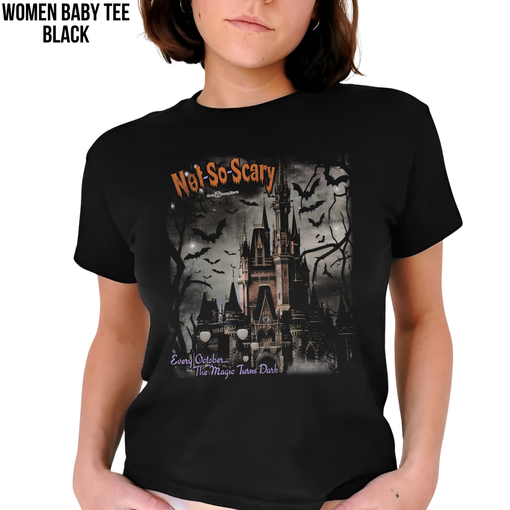 Mickey's Not So Scary Halloween Shirt – Walt Disney World Not So Scary Halloween Tee, Disney Halloween Graphic Shirt, Disney World Halloween Fan Gift, Spooky Season Disney Shirt