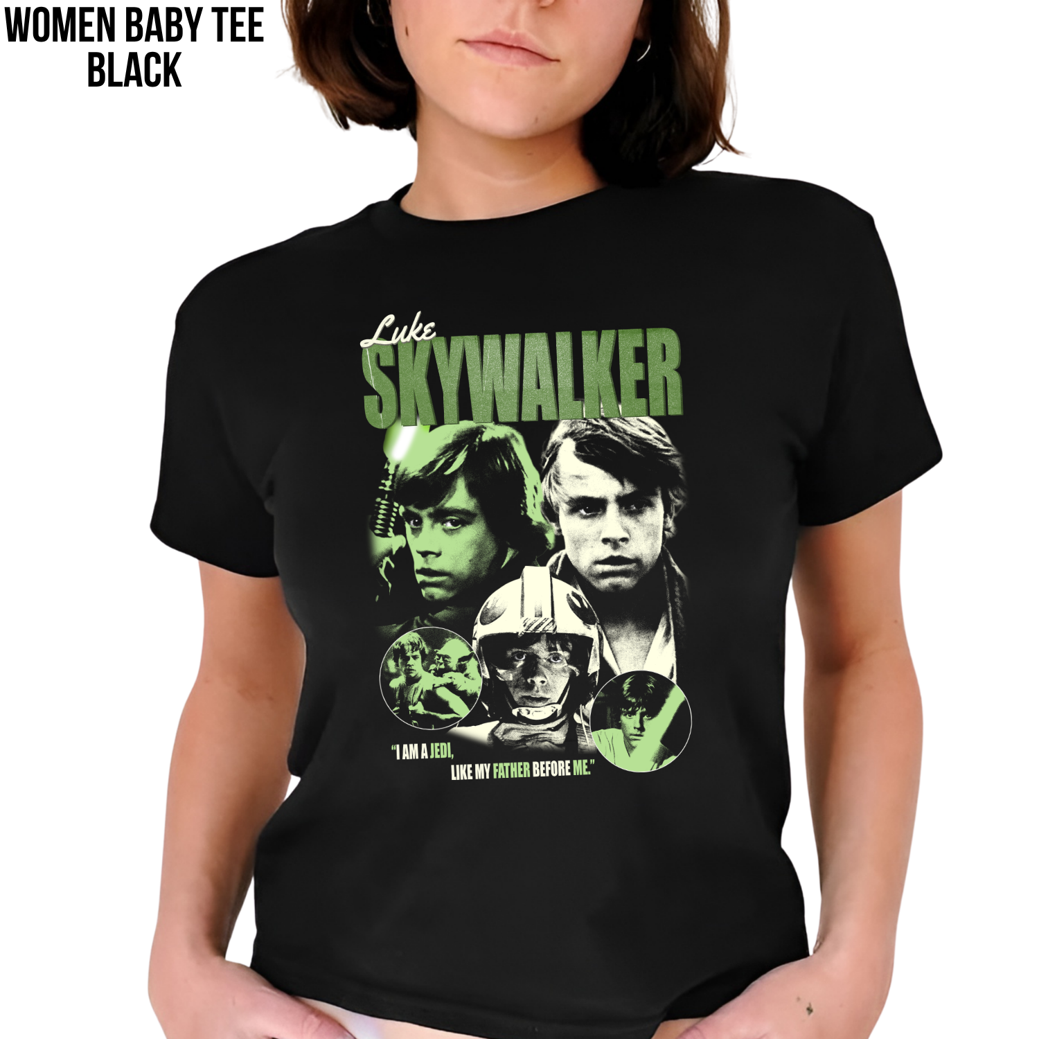 Star Wars Luke Skywalker Shirt – I Am A Jedi Like My Father Before Me Tee