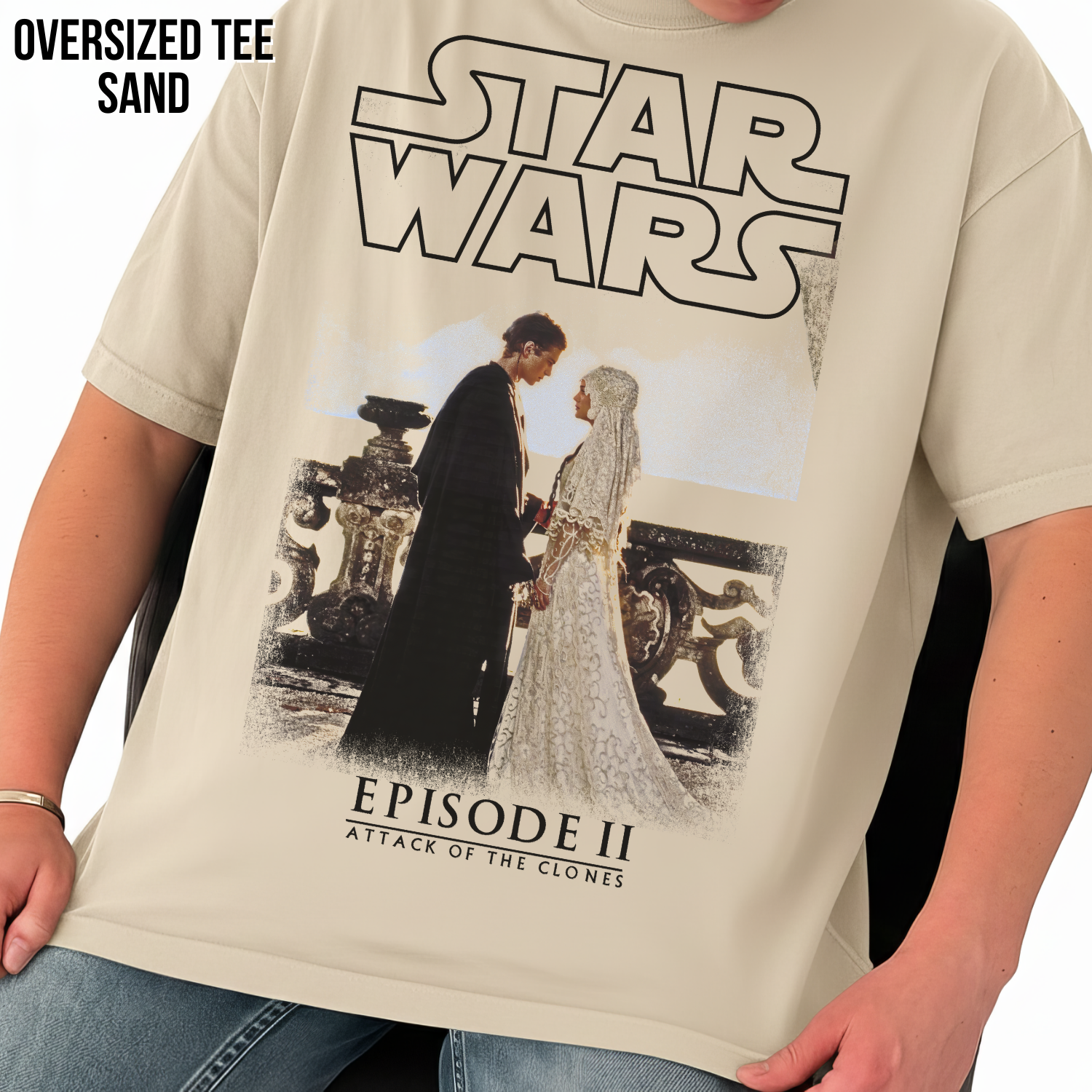 Star Wars Attack of the Clones Shirt - Anakin Padmé Wedding Tee