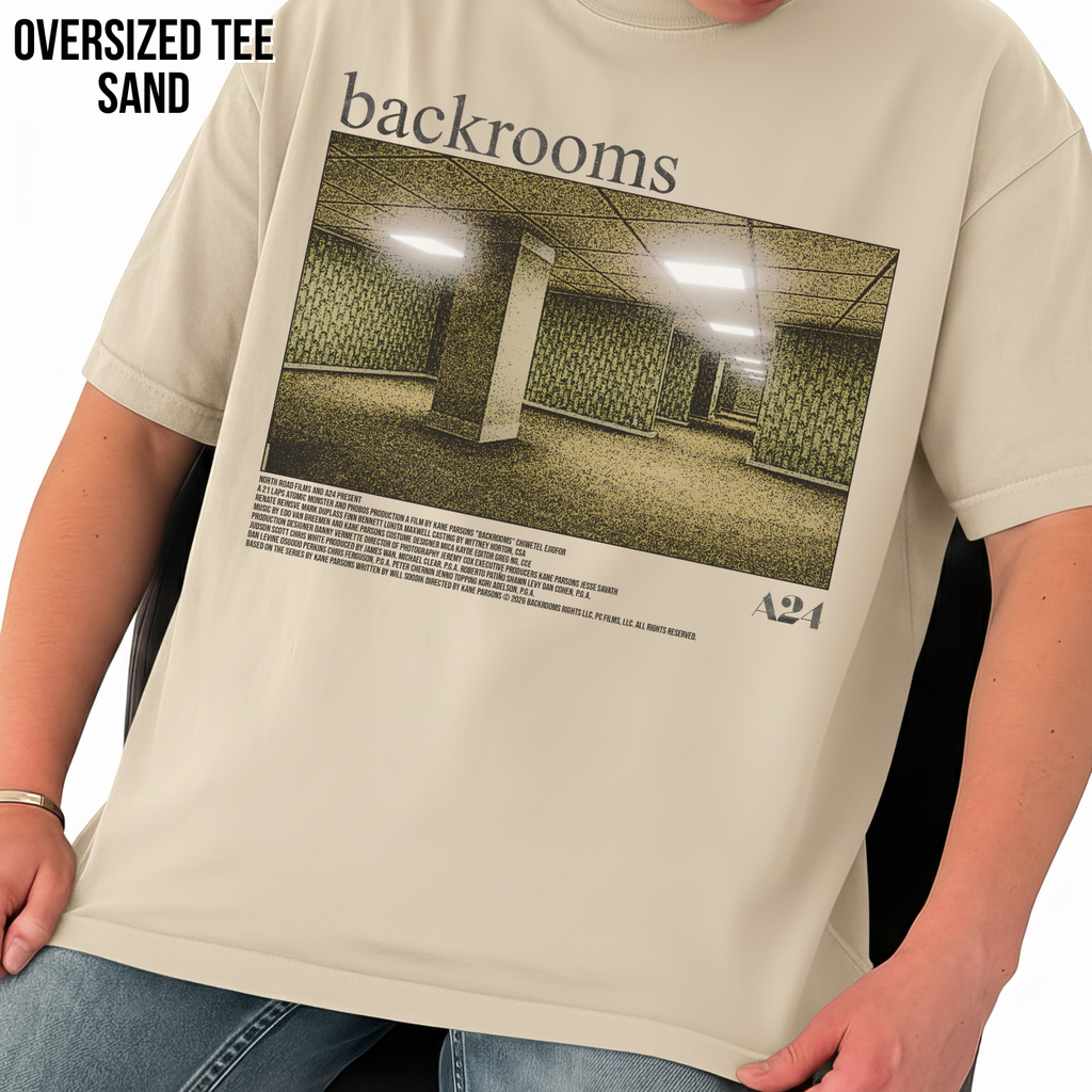 Backrooms A24 Shirt – You've Noclipped Out Of Reality Graphic Tee