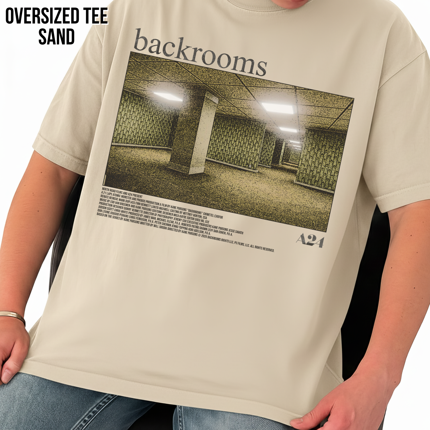 Backrooms A24 Shirt – You've Noclipped Out Of Reality Graphic Tee