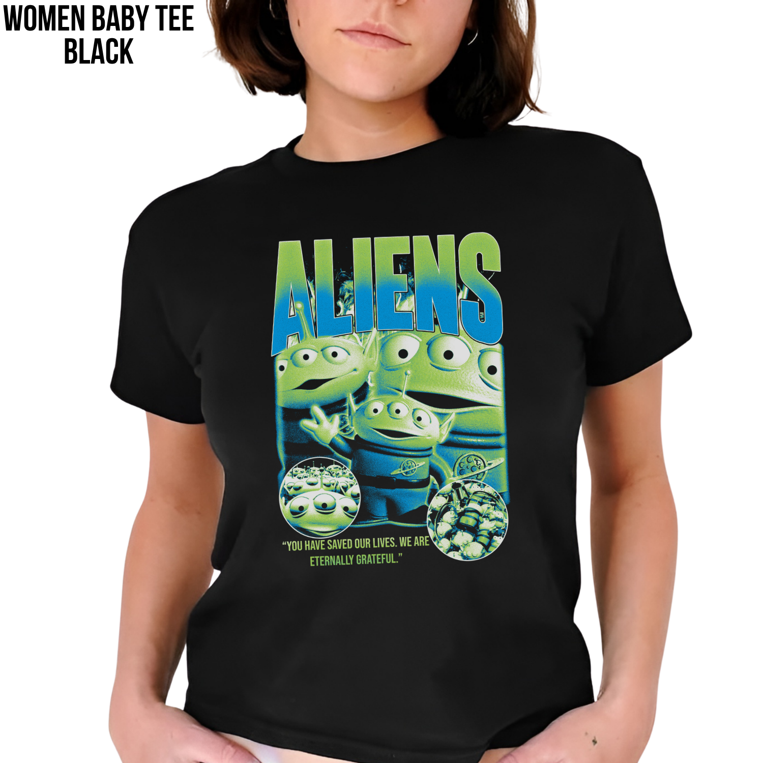 Toy Story Aliens Shirt – The Claw Graphic Tee, Toy Story Little Green Men Fan Gift, Pixar Disney Shirt, Eternally Grateful Tee