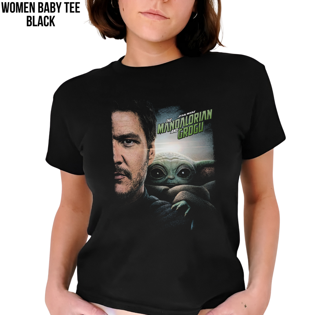 The Mandalorian & Grogu Shirt – Vintage Star Wars Graphic Tee