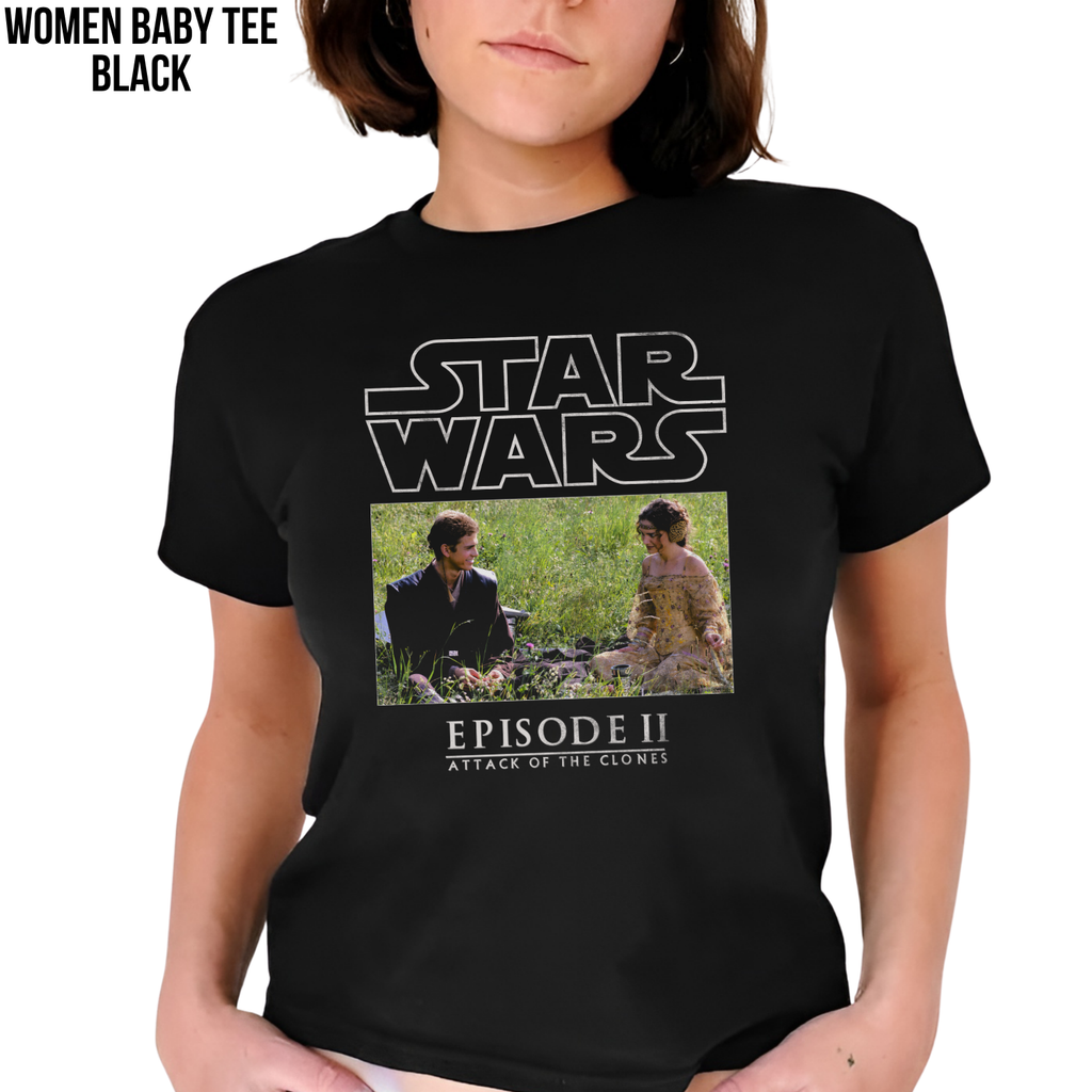 Star Wars Anakin and Padme Shirt – Attack of the Clones Tee, Anakin Padme Naboo Graphic Tee,