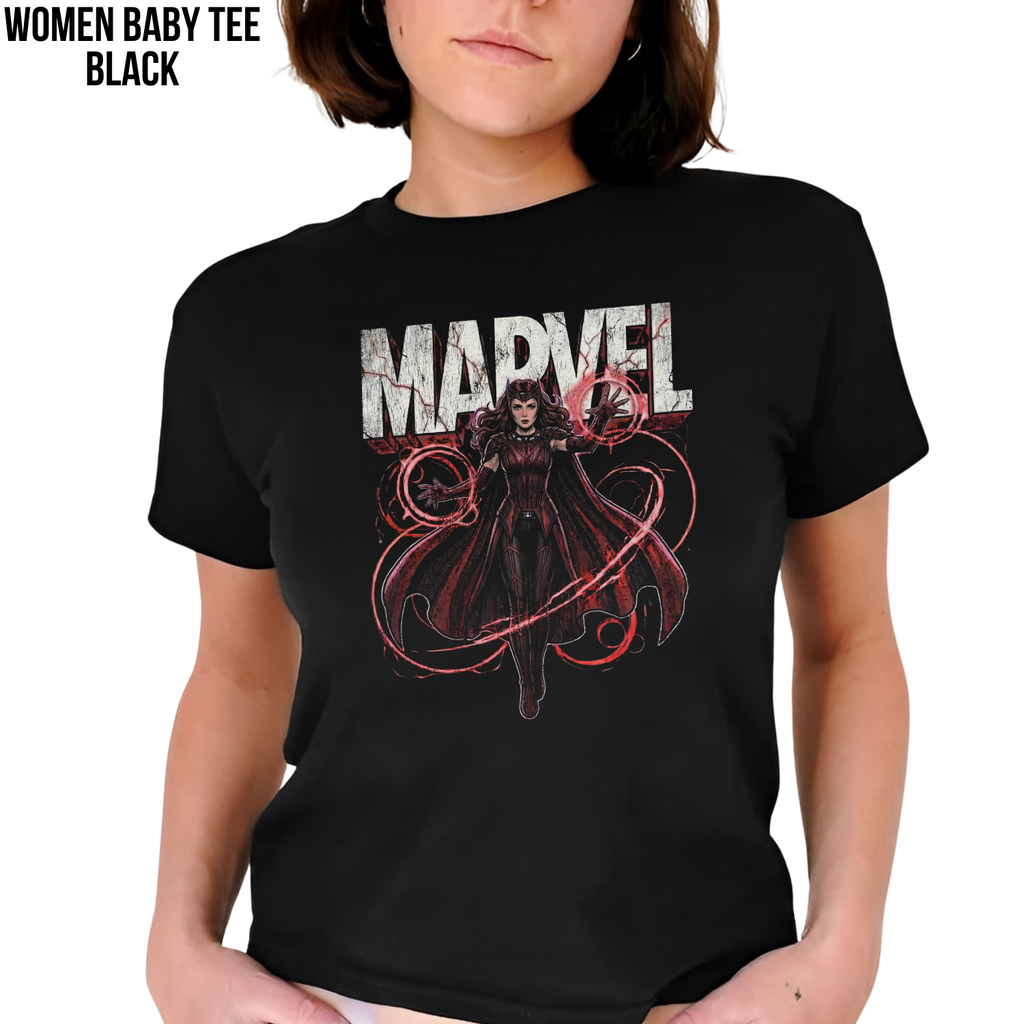 Scarlet Witch Marvel Shirt - Wanda Maximoff Tee