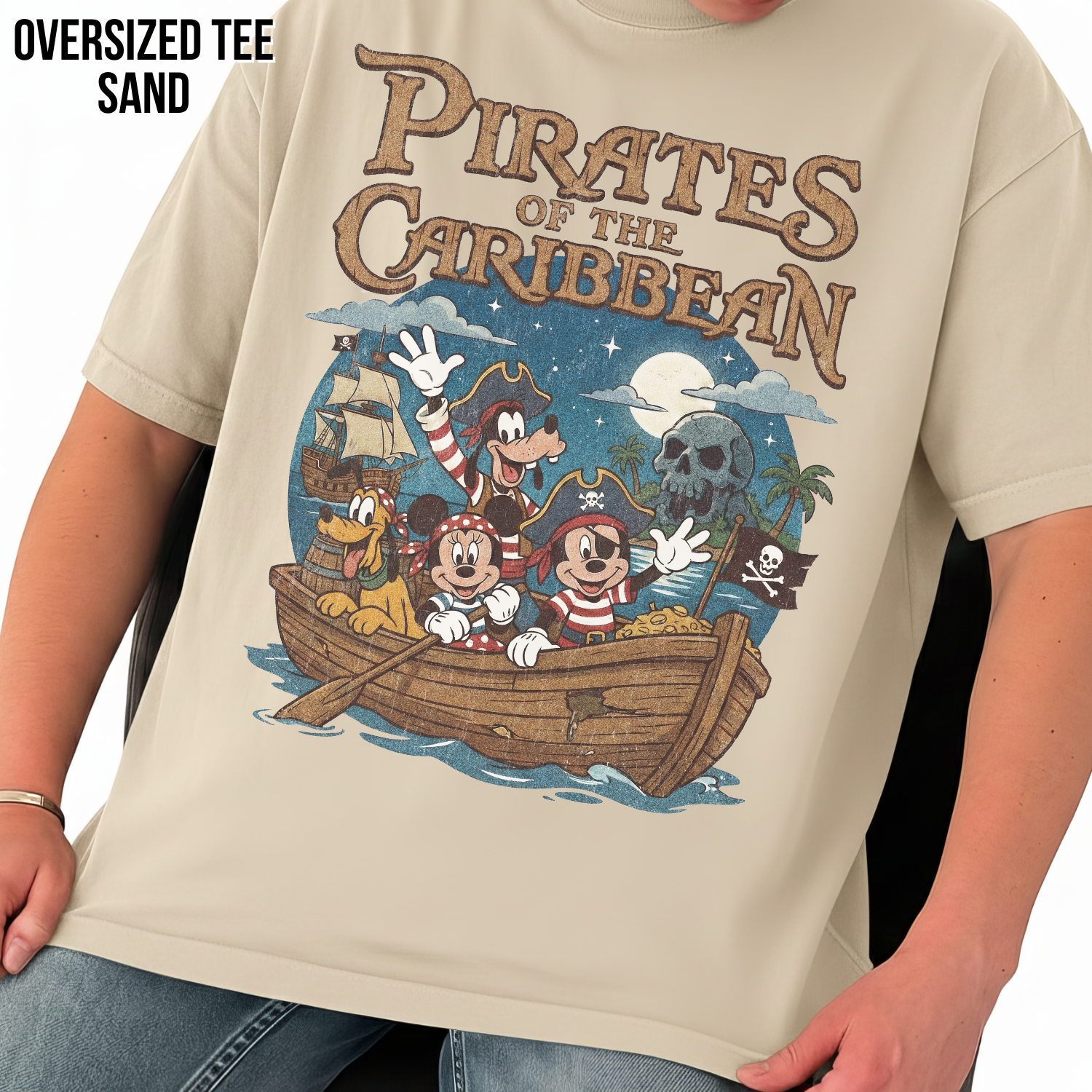 Mickey & Friends Pirates of the Caribbean Shirt - Disneyland Pirates Ride Tee