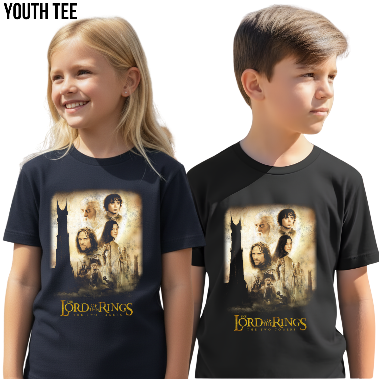 Lord of the Rings Two Towers Shirt – LOTR Two Towers Graphic Tee