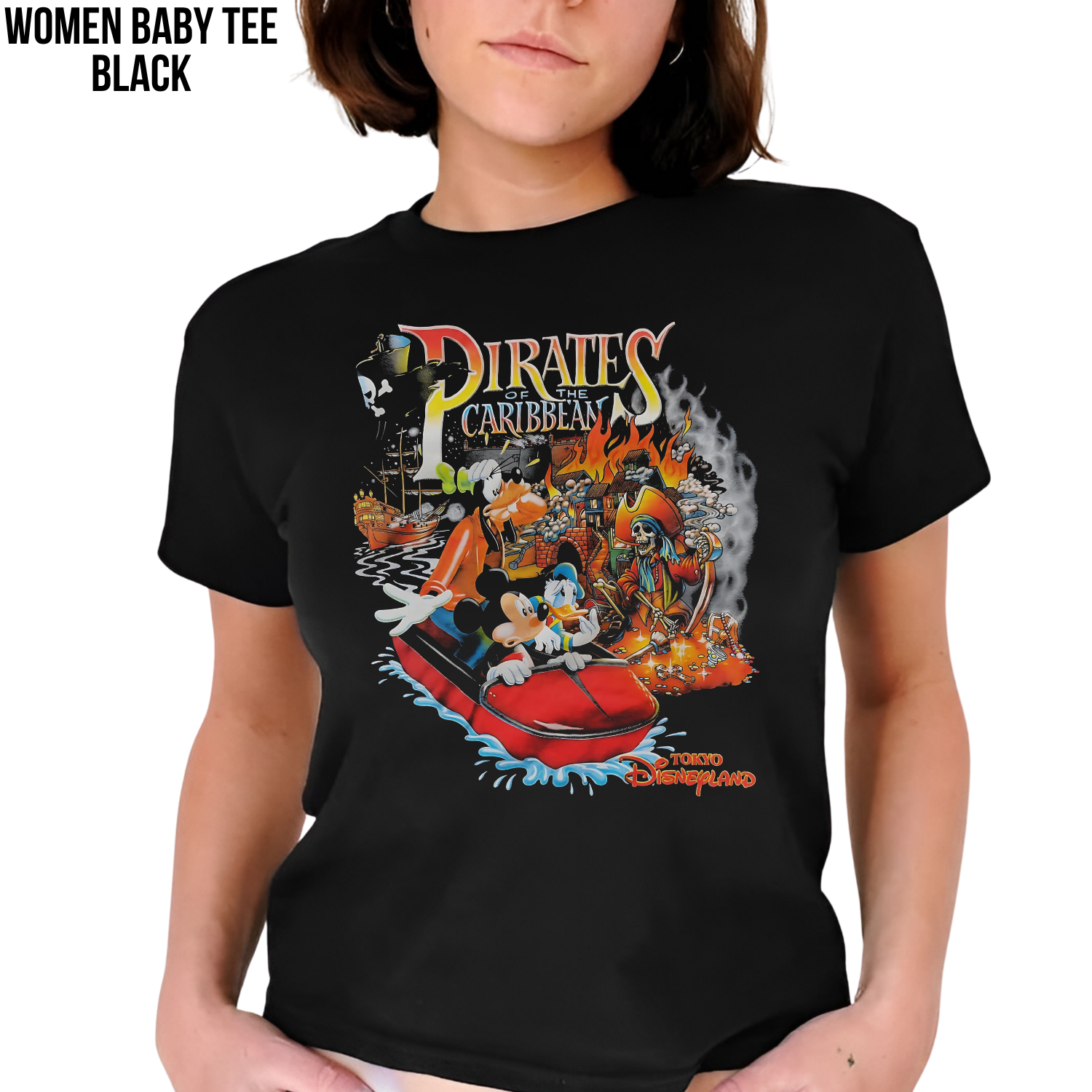 Mickey & Friends Disney Pirates of the Caribbean Ride Shirt - Disney Pirate Shirt