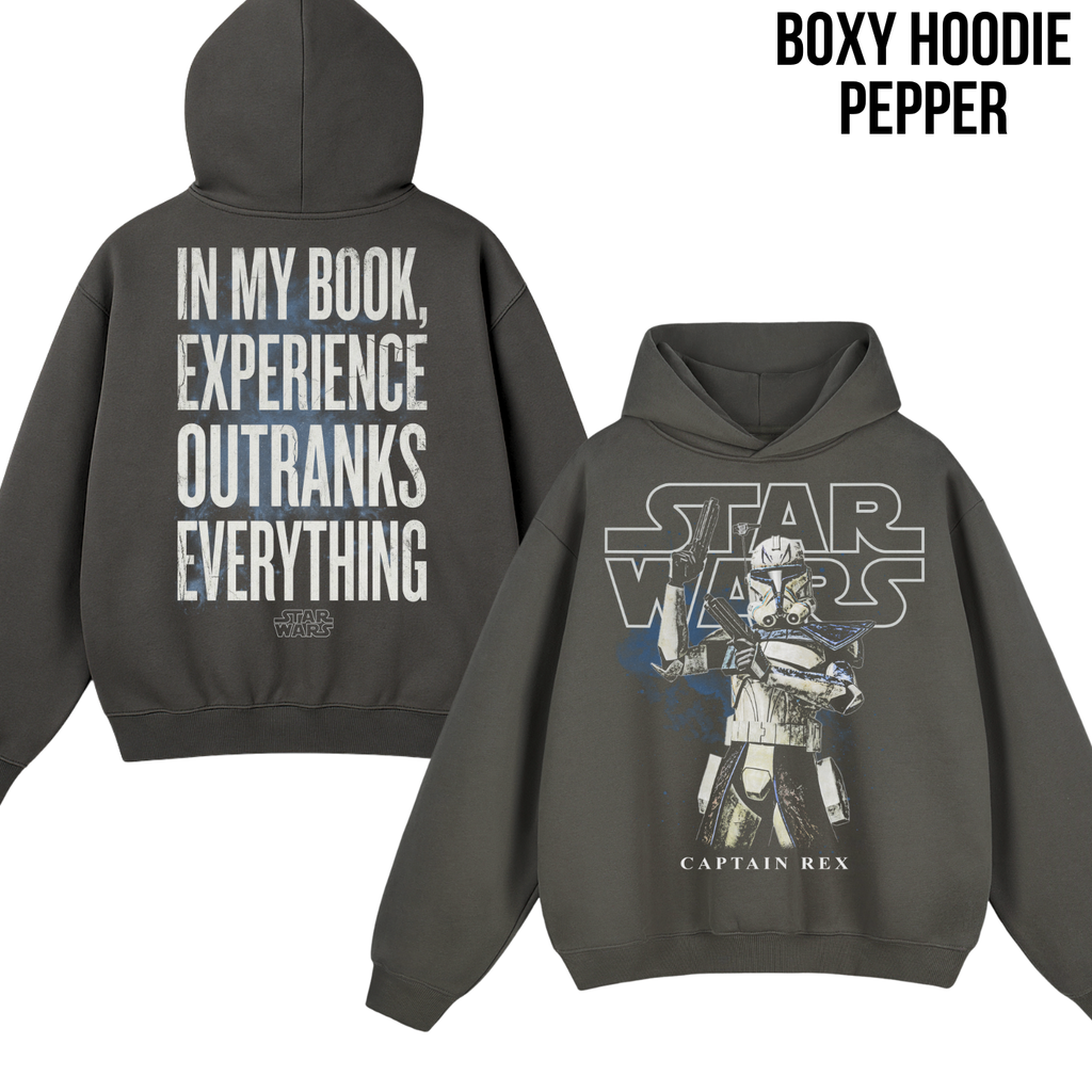 Star Wars Captain Rex Shirt – In My Book Experience Outranks Everything Tee