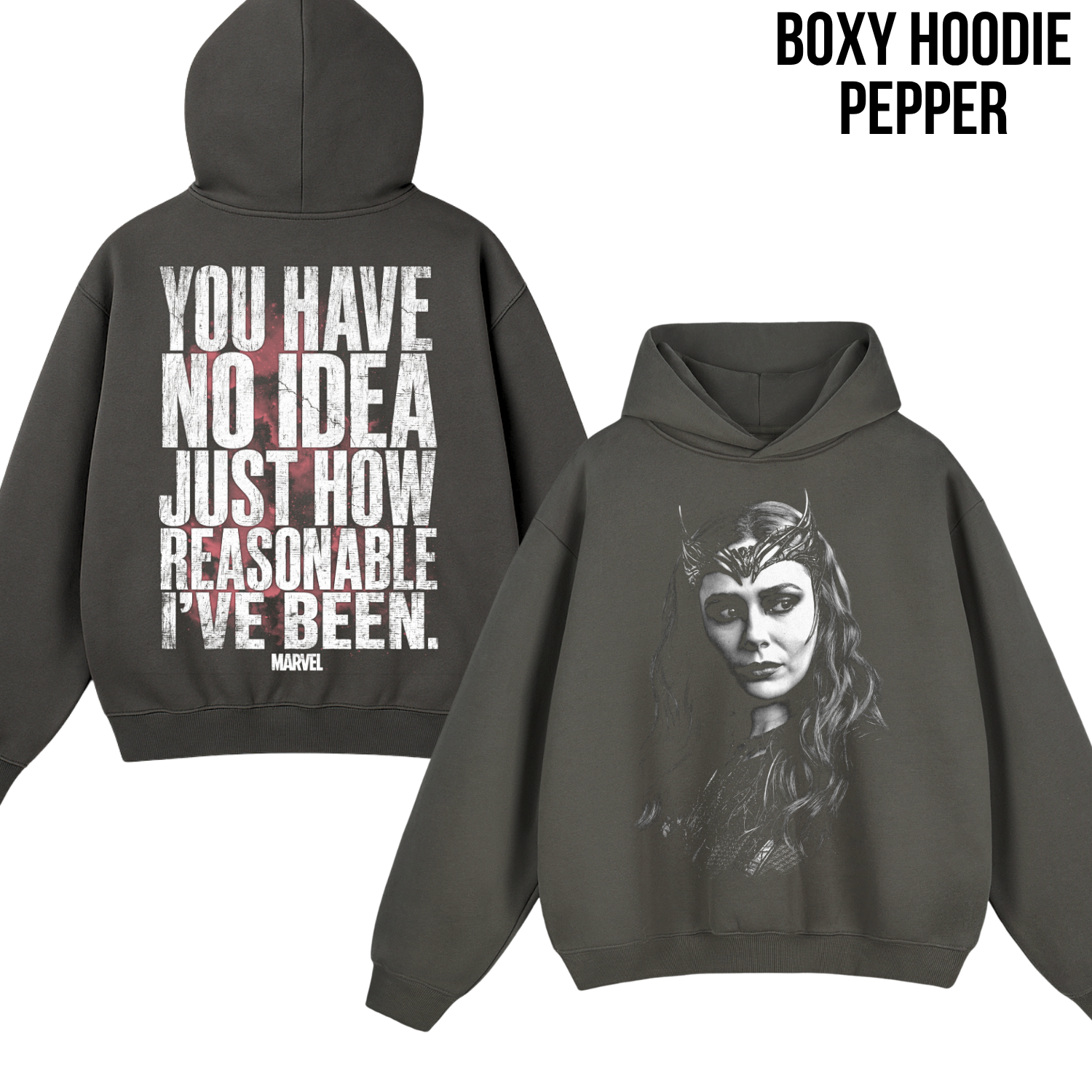 Scarlet Witch Shirt – Wanda Maximoff You Have No Idea Just How Reasonable I've Been Tee, Scarlet Witch Marvel Fan Gift, WandaVision Graphic Shirt, Marvel Villain Shirt