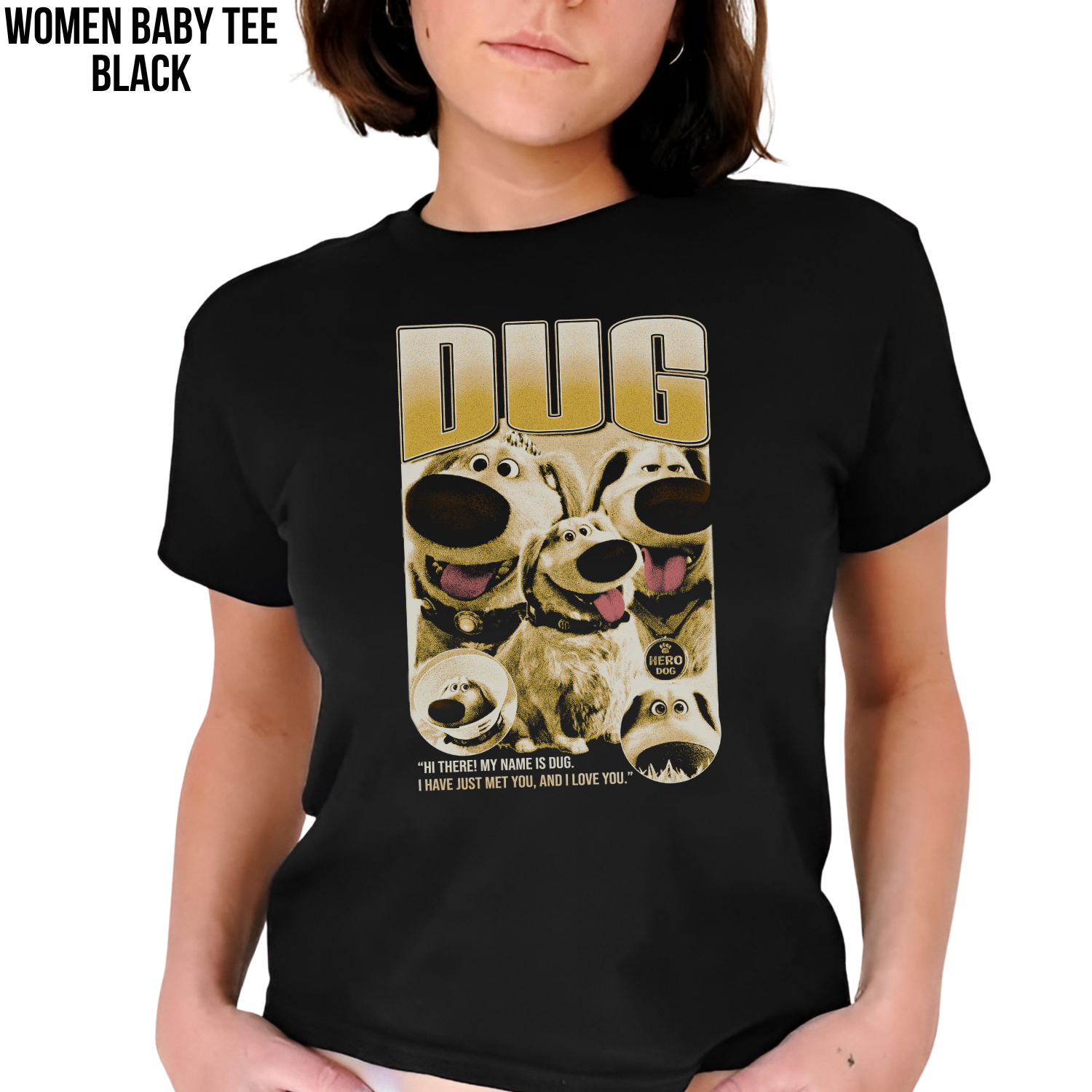 Dug Up Shirt – Pixar Up Dog Tee, Disney Dog Shirt