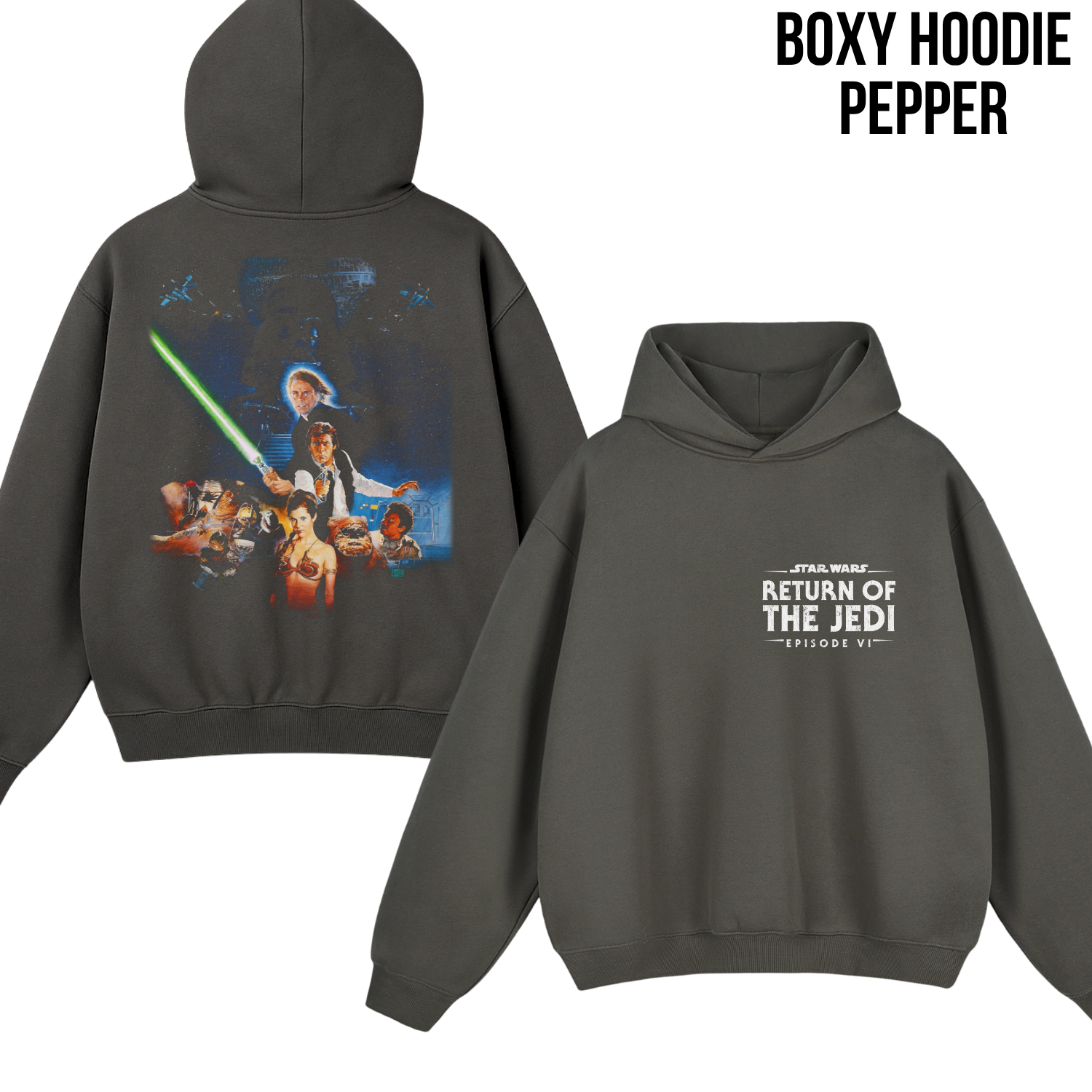 Star Wars Return Of The Jedi Shirt – Episode VI Movie Poster Double Sided Graphic Tee, Star Wars Fan Gift, Original Trilogy Shirt