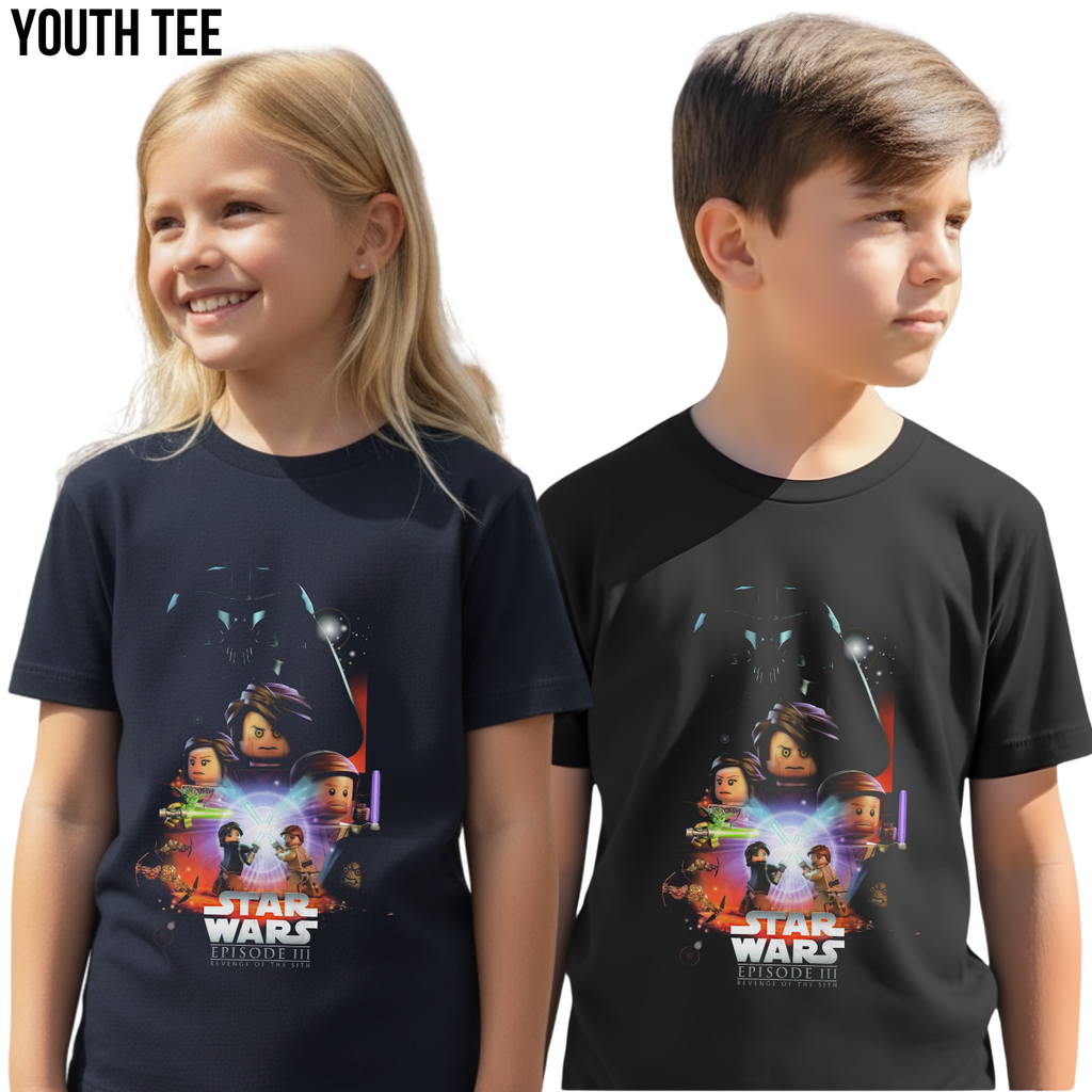 Star Wars Lego Shirt – Revenge of the Sith Lego Graphic Tee, Lego Star Wars Episode III Tee