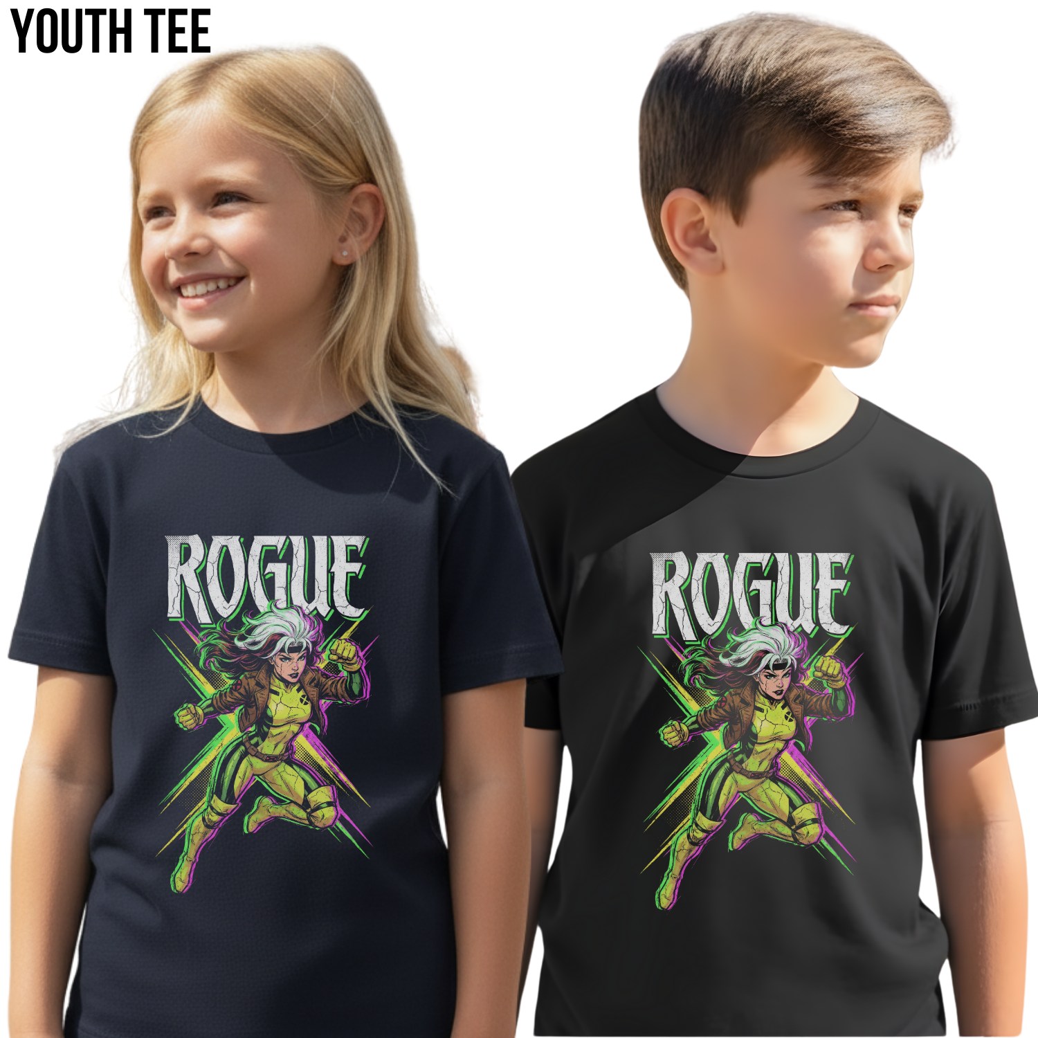 Rogue X-Men Vintage Style Shirt - Retro Comic Graphic Tee