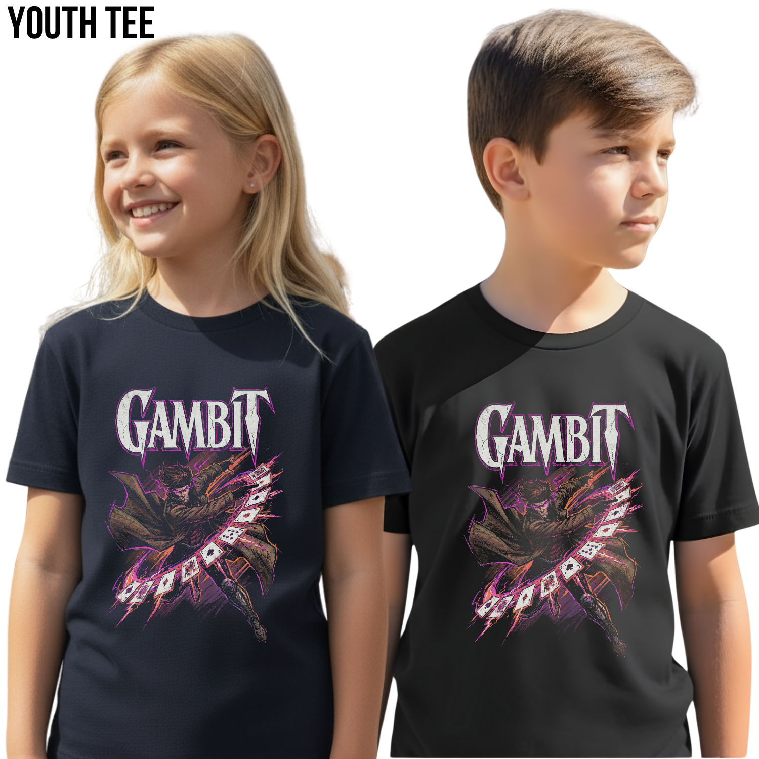 Gambit X-Men Shirt — Vintage Marvel Mutant Tee