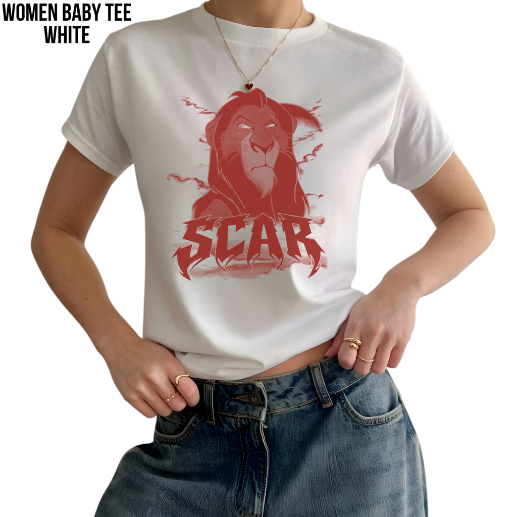 Scar Shirt – Disney Lion King Scar Vintage Bootleg Graphic Shirt, Scar Portrait Tee, Disney Villain Fan Gift, Disney Classic Movie Merch
